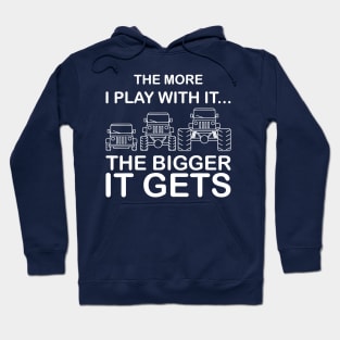 Cool The More I Play Hoodie